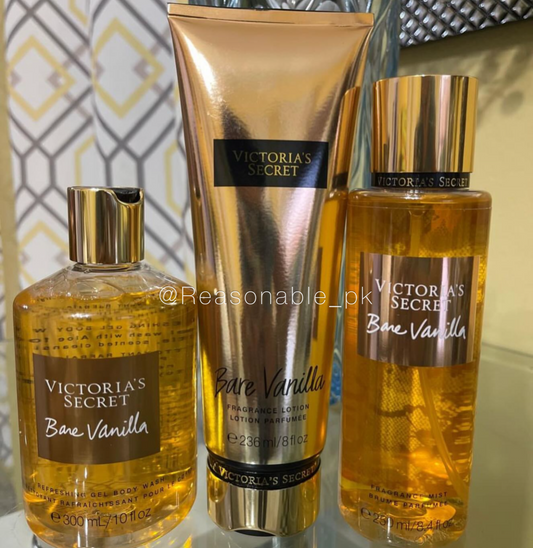 Victoria Secret Bare Vanila Set