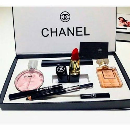 CHANNEL 5in1 Makeup & Perfume Set