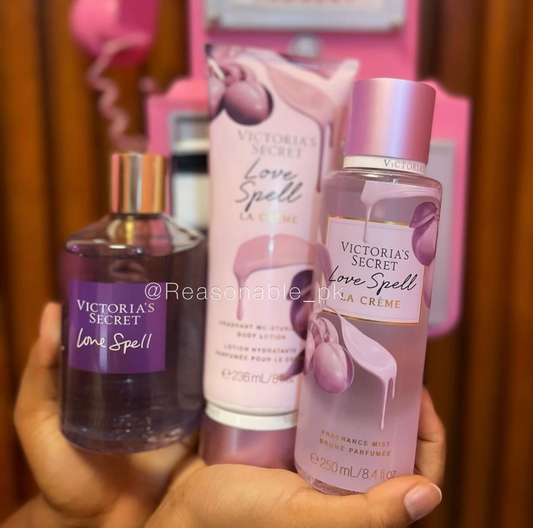 Victoria Secret La creme Love spell Set
