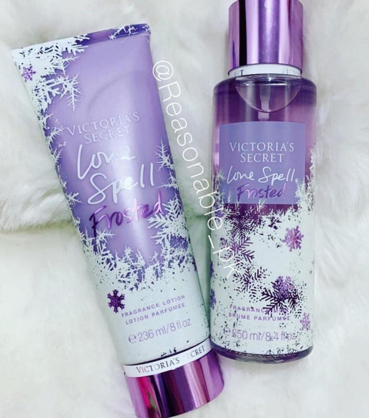 Victoria Love Spell frosted Duo Lotion + Mist