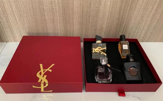 Ysl 4 in 1 Red edition gift box